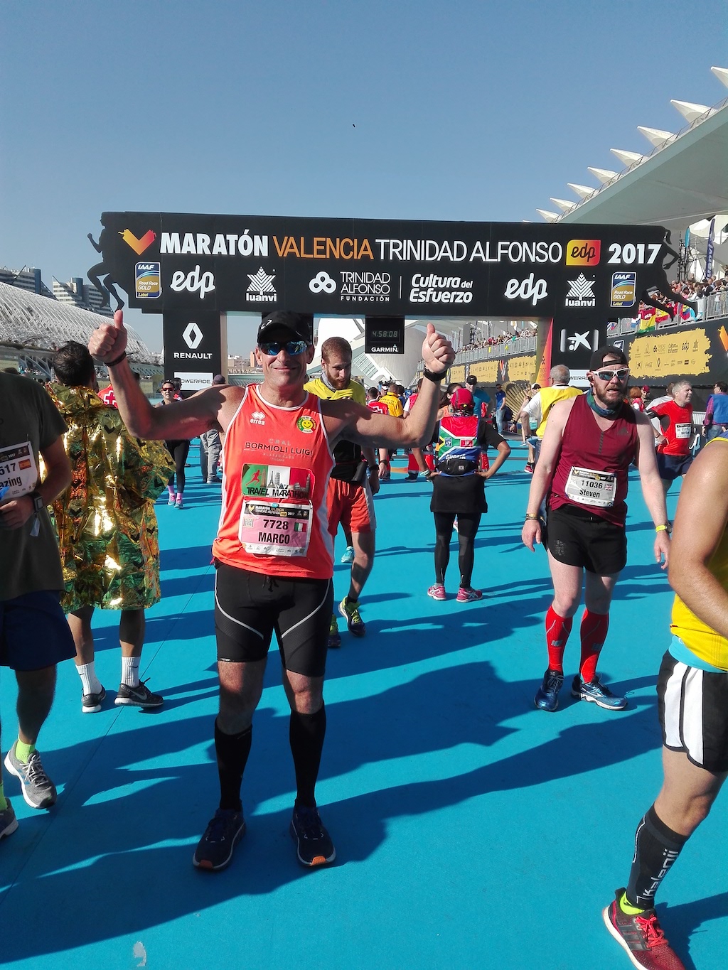 Marco Gambazza - Maratona di Valencia 