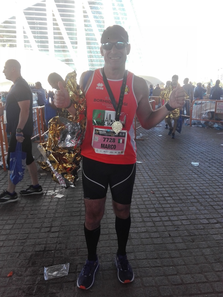 Marco Gambazza - Maratona di Valencia